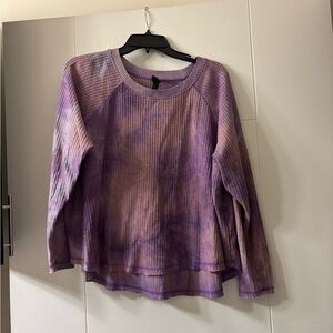 Wild Fable XL Purple Tie-Dye Women's Top